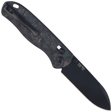 Kizer Drop Bear Knife Medusa Fat Carbon, Matte DLC S35VN by Azo (Ki3619A4)