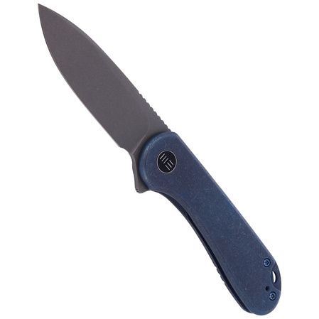 WE Knife Elementum Blue Titanium, Gray Stonewashed CPM-20CV (WE18062X-2)