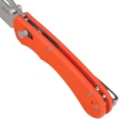 Kubey Stalker Knife Orange G10, Satin D2 by Johan Jordaan (KU504B)