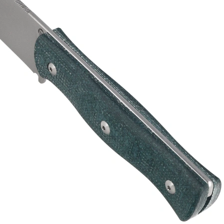 Nóż Maserin Woodsman 917/MCV Green Micarta, Stonewashed Nitro X7 by Igor Bortolussi