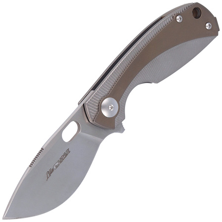 Viper Lille Bronze Titanium, Satin M390 by Jesper Voxnæs Knife (V5962TIBR)