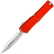 Nóż automatyczny OTF Microtech Combat Troodon Gen III D/E Red Aluminium, Stonewashed M390MK by Tony Marfione (1142-10RD)