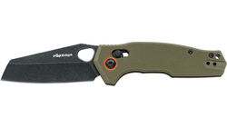 Nóż składany FoxEdge Crew OD Green G10, Black Stonewashed PTFE 9Cr14Mov (FE-040 G10OD)