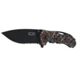 Nóż składany Herbertz CJH Camo/Black ABS, Black Blade 420 (44009)