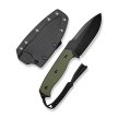 Nóż Sencut Toxodon OD Green G10, Black 9Cr18MoV (S24036-2)