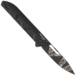 Extrema Ratio Ferrum T Knife Black Warfare Aluminum, Geotech Camo N690 (04.1000.0367/BDW/BLK)