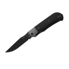 Kizer Trestle TP AirTi Pocket Knife Gray Aluminum / Black Micarta, Black PVD CTS-BD1N by Azo (K3761TPA3)