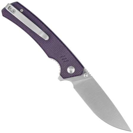Nóż składany Civivi Merit Purple Canvas Micarta, Satin 14C28N (C24012-3)