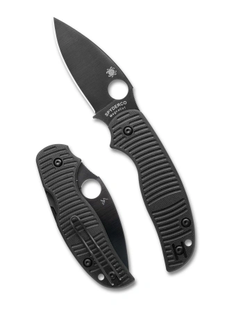 Nóż składany Spyderco Sage 5 Salt Black G10, Black TiCn MagnaCut by Sal Glesser (C123GPBKMCBK)