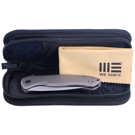 WE Knife Kitefin Gray Titanium, Satin Finish CPM S35VN (2001H)