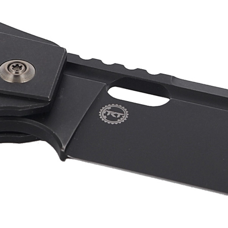 Nóż składany WE Knife Roxi 3 Black Titanium, Black Stonewashed CPM S35VN by Todd Knife and Tool (WE19072-2)