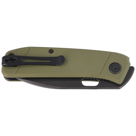 Nóż składany Kubey Hyde Green G10, Dark Stonewashed 14C28N by Colin Maisonpierre (KU2104B)