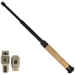 ESP Hardened Easy Lock 18'' Expandable Baton, Triangle, Khaki Ergonomic (ExBTT-18HE-KH BHT-54)