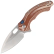 Nóż składany Kizer Roach XL Brown Norplex UltreX™ Micarta, Satin 14C28N by Matt Degnan (V4477BDA1)