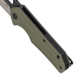 Nóż składany Bestech Operator Green G10, Satin/Black D2 (BG36C)