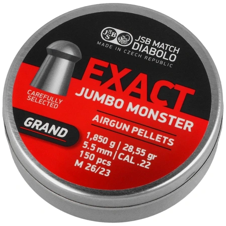 JSB Exact Jumbo Monster Grand 5.52 mm pelletes, 150 pcs. (546488-150)