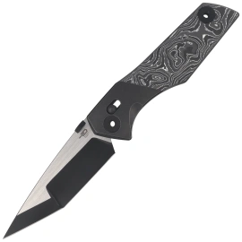 Nóż składany Bestech Cetus Bronze Black Titanium / Carbon Fiber, Black PVD / Satin M390 by Poltergeistworks (BT2304C)