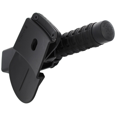 ESP hardened expandable baton 18'' with Fobus Paddle (EXB-18H BLK BH-24)