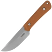 Kubey Knife Thorn Brown Micarta, Beadblasted 14C28N by Scott Halpern (KU413E)