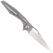 Bestech Malware Grey Titanium/Carbon Fiber, Stonewashed/Satin CPM S35VN by Todd Knife and Tool (BT1902C)