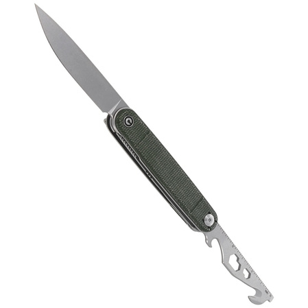 Nóż składany CIVIVI Crit with Multi-Tool Green Micarta, Stonewashed (C20014F-3)