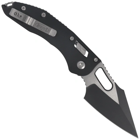 Microtech Stitch Ram-Lok S/E Knife Black Aluminium, Black M390MK by Borka Blades and Tony Marfione (169RL-1)