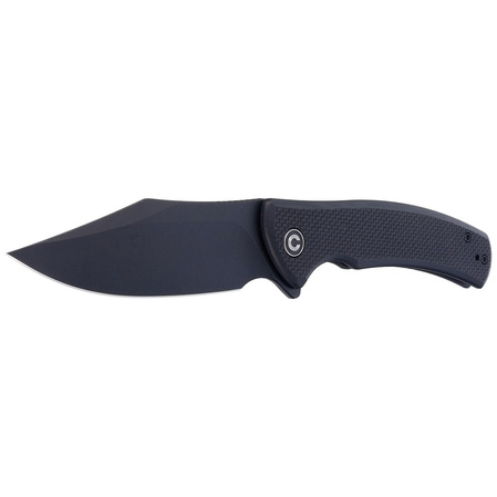Nóż składany Civivi Sinisys Black Coarse G10, Black Stonewashed 14C28N (C20039-1)