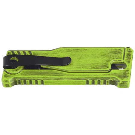 Nóż grawitacyjny Reate EXO-U V2 Green Plain Aluminium, Stainless Steel