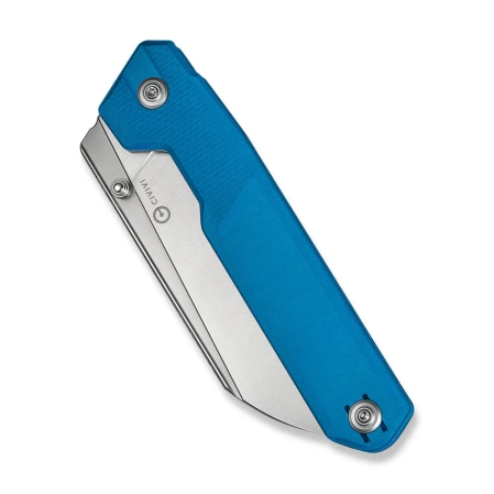 Civivi Hid Knife Blue G10, Satin 14C28N by Ostap Hel (C23008-5)