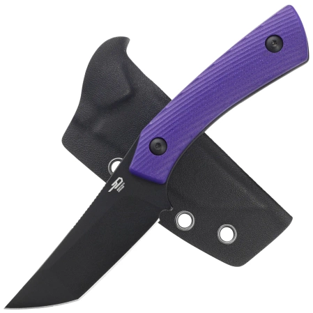 Nóż Bestech Step Purple G10, Black PVD D2 by Denis Simonutti (BFK06C)