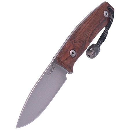 LionSteel Bushcraft Santos Wood, Fixed Satin Blade (M1 ST)