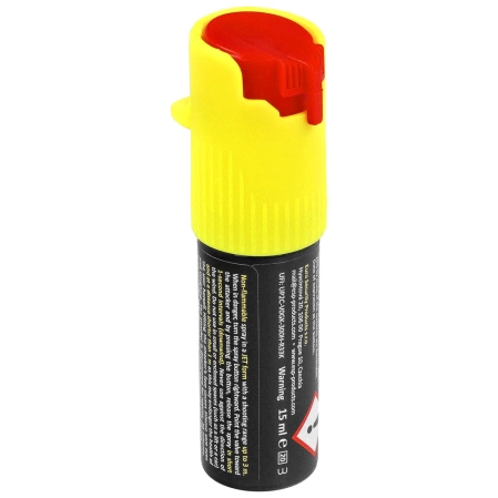 Gaz pieprzowy ESP Hurricane Jet Yellow 15 ml - strumień