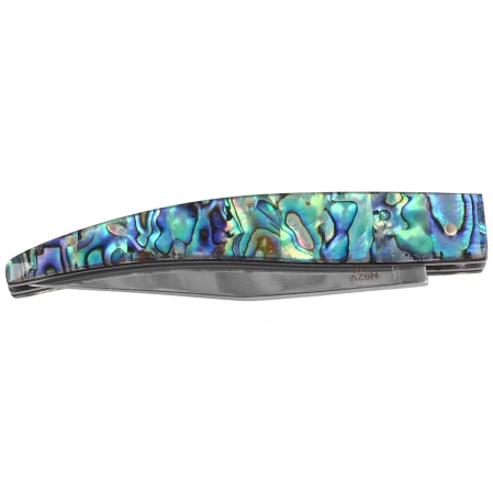 Nóż składany Third Decor Habitat N92V Abalone/Acrylic, Mirror-Polished 440 (TK-N92V)