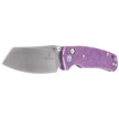 Nóż składany Bestechman Cicada's Wing Purple Crystallized Titanium, Satin Magnacut (BMK06O)