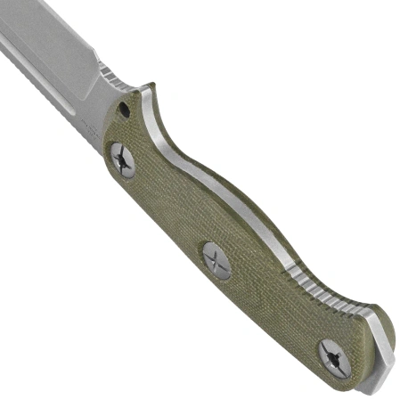 Nóż Kizer Drop Bear Fix 7 Green Micarta, Stonewashed AEB-L by Azo (1103A1)