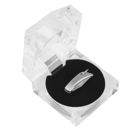 Nóż składany Third Decor Habitat Minatura, Polished Steel, Satin 420 (N89-1)