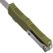 Microtech Hera II Mini S/E Recurve OTF Knife OD Green Aluminium, Apocalyptic M390MK by Tony Marfione (1705M-10APOD)