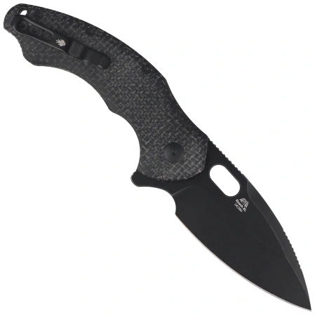 Kizer Roach XL Knife Black Micarta, Black PVD Stonewashed 14C28N (V4477BDA2)