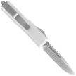 Microtech UTX-85 S/E OTF Knife Natural Clear Aluminium, Stonewashed M390 (231-10 CR)