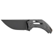 WE Knife Speedliner Shredded Carbon Fiber, Black Stonewashed CPM 20CV by Tashi Bharucha (WE22045B-2)