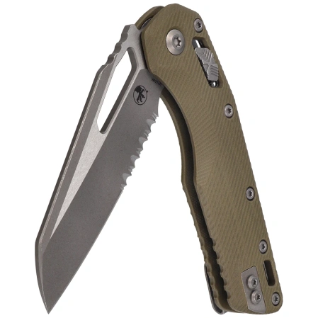 Nóż składany Microtech MSI S/E OD Green Fluted G10, Apocalyptic P/S M390MK by Tony Marfione (210-11APFLGTOD)