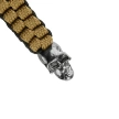 Przywieszka do noża M-Tac Cuboid Skull Black/Coyote paracord (10285205)