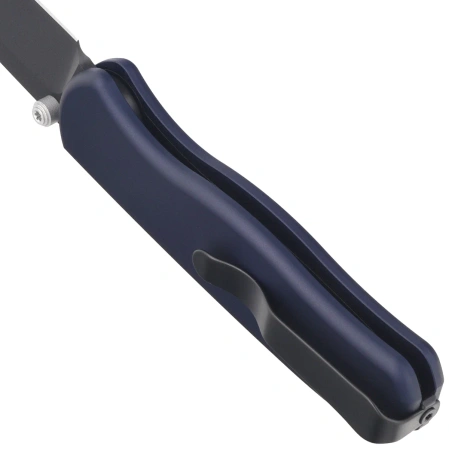 Kizer Drop Bear Zero Knife Dark Blue Aluminum, Matte DLC Ultra M390 by Azo (Ki3619BDA2)