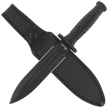 Martinez Albainox Midway Knife Black ABS, Black 3Cr13Mov (32287)