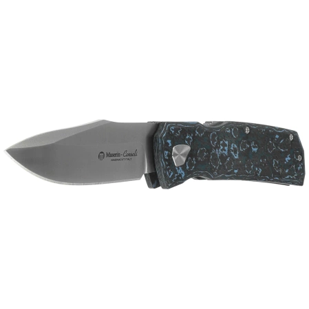 Maserin Power 502/BM Knife Arctic Storm Fat Carbon, Satin MagnaCut by Sergio Consoli
