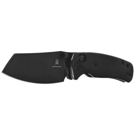 Bestechman Cicada's Wing Knife Mirrored DLC Slab Side Stainless Steel, Mirrored DLC 10Cr15MoV (BMK06-S-8)