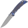 Spartan Blades Harsey Folder 3.25 Regal Titanium, Stonewashed MagnaCut by William W. Harsey (SF10 Custom Regal)