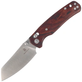 Nóż składany Bestechman Cicada's Wing Desert Ironwood, Satin 10Cr15MoV (BMK06-W-3)