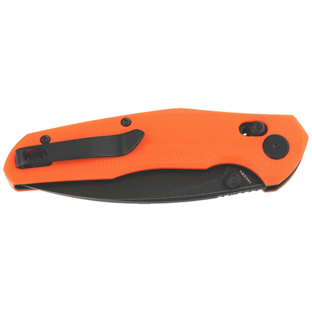 Nóż składany Bestechman Ronan Orange G10, Black PVD Stonewashed 14CN28N (BMK02H)