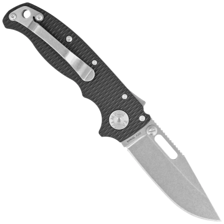 Nóż składany Demko AD20.5 CP Black G10, Stonewashed CPM 20CV by Andrew Demko (AD20.5-20CV-BLACK G10-CP)